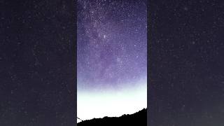 청도 운문산 은하수 타임랩스 보정본 쇼츠 영상 Milkyway in Unmun Mountain Cheongdo Korea shorts