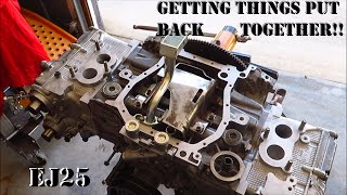 Forged Subaru EJ25 Engine Build Part 1