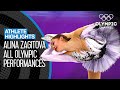 All Alina Zagitova 🇷🇺 Medal Winning Skates at PyeongChang 2018 | Athlete Highlights