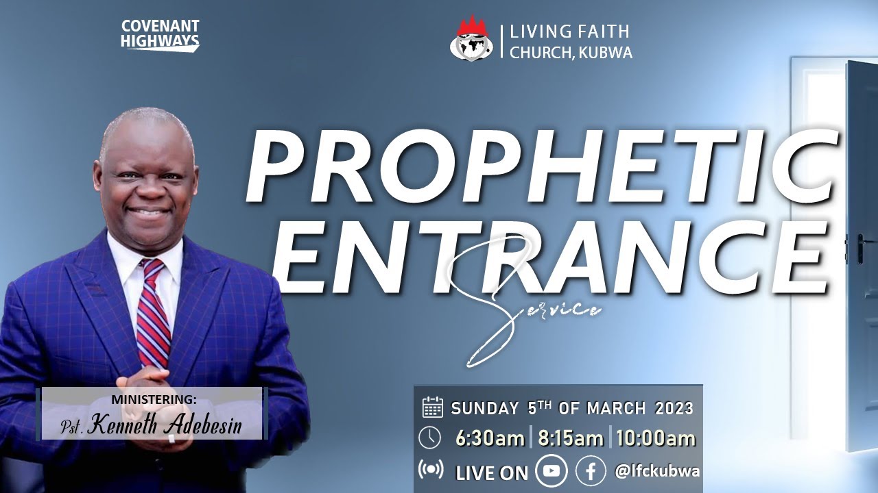 Prophetic Entrance Service Sun 5th March 2023 Youtube