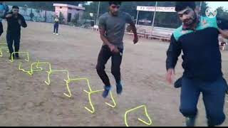 Training for improvement Speed, Agility and  footwork of handball player's