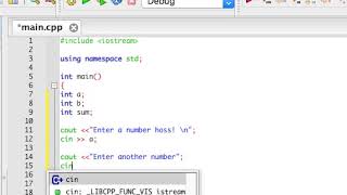 C++ Programming Tutorials -4- Creating a Basic Calculator - Computer Aided Analysis