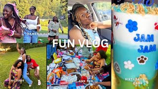 SUDBURY VLOG 🇨🇦: BIRTHDAY PARTY + GIRLS PICNIC  PARTY 🥳 🎉 + COLOR CODED PICNIC IN CANADA 🇨🇦