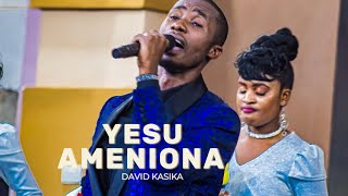 YESU AMENIONA BY DAVID KASIKA \u0026 GOSPEL KINGS BAND LIVE IN DINE WITH THE KING 2022