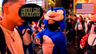 Times Square Scam Exposed! (Sonic the Scammer) 🇺🇸