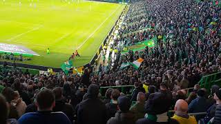 Green Brigade | North Curve Standing Section | Celtic vs Dundee
