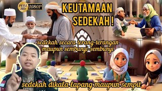 KEUTAMAAN SEDEKAH Dikala SEMPIT | Maka Jangan Nunggu Kaya ❗Apakah BOLEH Sedekah DIBUAT KONTEN ⁉️