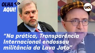 Reinaldo: É inegável que Transparência Internacional funcionou como braço da Lava Jato