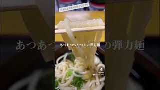 染み渡るあつあつ絶品かけうどん！【山内うどん】#讃岐うどん #shorts