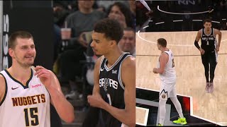VICTOR WEMBY SHOCKS NIKOLA JOKIC WITH IMPOSSIBLE HEAT CHECK! TURNS INTO STEPH! 17 PTS IN 3 MINUTES!