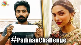 Celebrities take up the Padman Challenge, would you do it too? | G.V. Prakash | Latest Cinema News