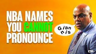 NBA Names You CANNOT Pronounce | Clutch #Shorts