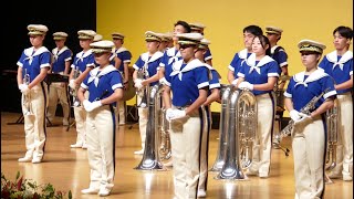 茨城県立大洗高等学校マーチングバンド部 BLUE HAWKS 真岡市市制施行70周年記念ステージ @真岡市民会館 241005