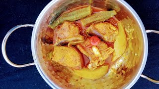 Delicious Guyanese style Gilbaka curry (fish)