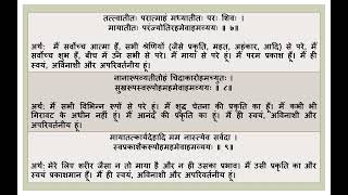 45) BrahmaJnānavali Māla (ब्रह्मज्ञानावलीमाला)