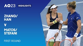 Zhang/Han v Matos/Stefani Highlights | Australian Open 2023 First Round