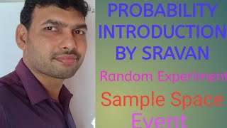 PROBABILITY IN TELUGU-1 Introduction, Random experiment, Sample space, Event