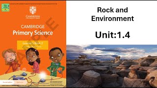 Cambridge primary grade2|Rock and Environment| Unit 1.4