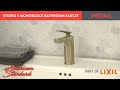 How to Install the Studio S Monoblock Bathroom Faucet