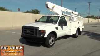 2008 Ford F350 Versalift TEL29N 34' Bucket Truck For Sale www.bigtruckequipment.com