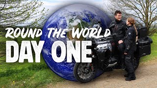 Our Round-The-World Motorcycle Adventure Begins! - Ferry To Europe On The R1300 GSA [S1 EP1]