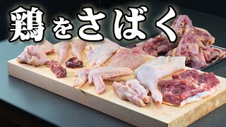 丸鶏のさばき方