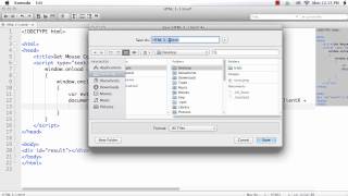 JavaScript: Get Mouse Coordinates on Mouse Click