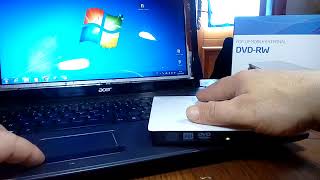 graveur DVD externe en usb 3 0 avec installation