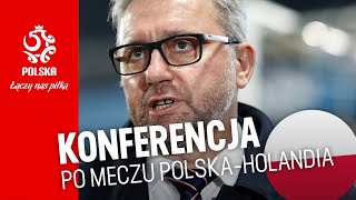 JERZY BRZĘCZEK PO HOLANDII. Pomeczowa konferencja prasowa