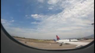 United airlines airbus a320 takeoff from PVR to IAU part 1