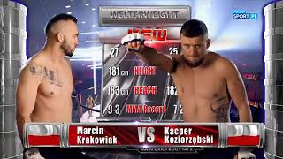 Marcin Krakowiak vs Kacper Koziorzebski