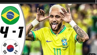 Brazil vs South Korea full match highlights 4-1 FIFA World Cup 2022 Qatar