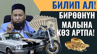 БИРӨӨНҮН МАЛЫНА КӨЗ АРТПА! / БИЛИП АЛАЛЫ