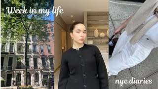 NYC Diaries | summer outfit ideas, morning routines, lots of coffee, and sunny days in the city