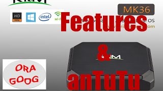 RIKOMAGIC MK36  -  Features - Hands on -  anTuTu Videotest