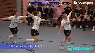 Playoffs Netta Hannula, MuSaFutsal 4 maalia 25042021