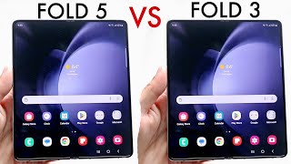 Samsung Galaxy Fold 5 Vs Samsung Galaxy Fold 3! (Comparison) (Review)