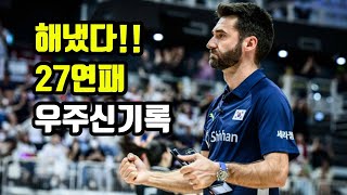 여자배구 VNL 27연패 우주신기록 달성, 한국 0-3 폴란드