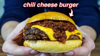 The Most Underrated Burger of All Time (Classic Chili Cheese Smash Burger)