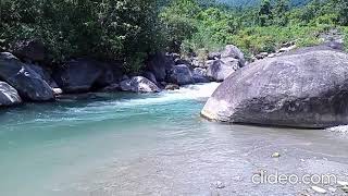 Riyang River and Jogighat Bridge