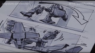 ROBOCOP 2 - Original Hand Drawn Storyboards