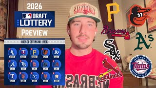 2026 MLB Draft Lottery Explained + Preview