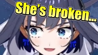 Kronii broke after zenloss in Minecraft【HololiveEN】