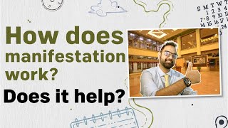 How does manifestation work? | Does it help? | MBA Motivation