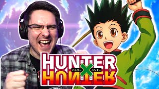 HUNTER X HUNTER (1999) Opening 1-5 REACTION | Anime OP Reaction