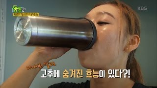 2TV 생생정보 - 매운 맛의 역습! 풋고추의 놀라운 효능.20160629