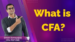CFA - What does it stand for?