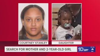 Manatee County Sheriff's Office searching for mother accused of fleeing deputies while child was in