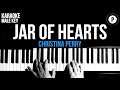 Christina Perry - Jar Of Hearts Karaoke SLOWER Piano Acoustic Instrumental Cover Lyrics MALE KEY