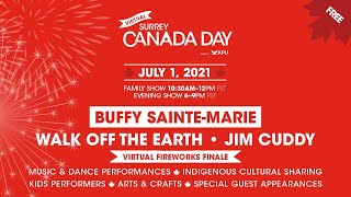 2021 Virtual Surrey Canada Day - Evening Show